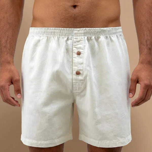 Men’s Elasticized Woven Boxer Shorts