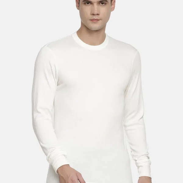 Men's Thermal Uppers Viscose Cotton Blend Full Sleeves Crew Neck and Satin-Soft Smoothness | M1051