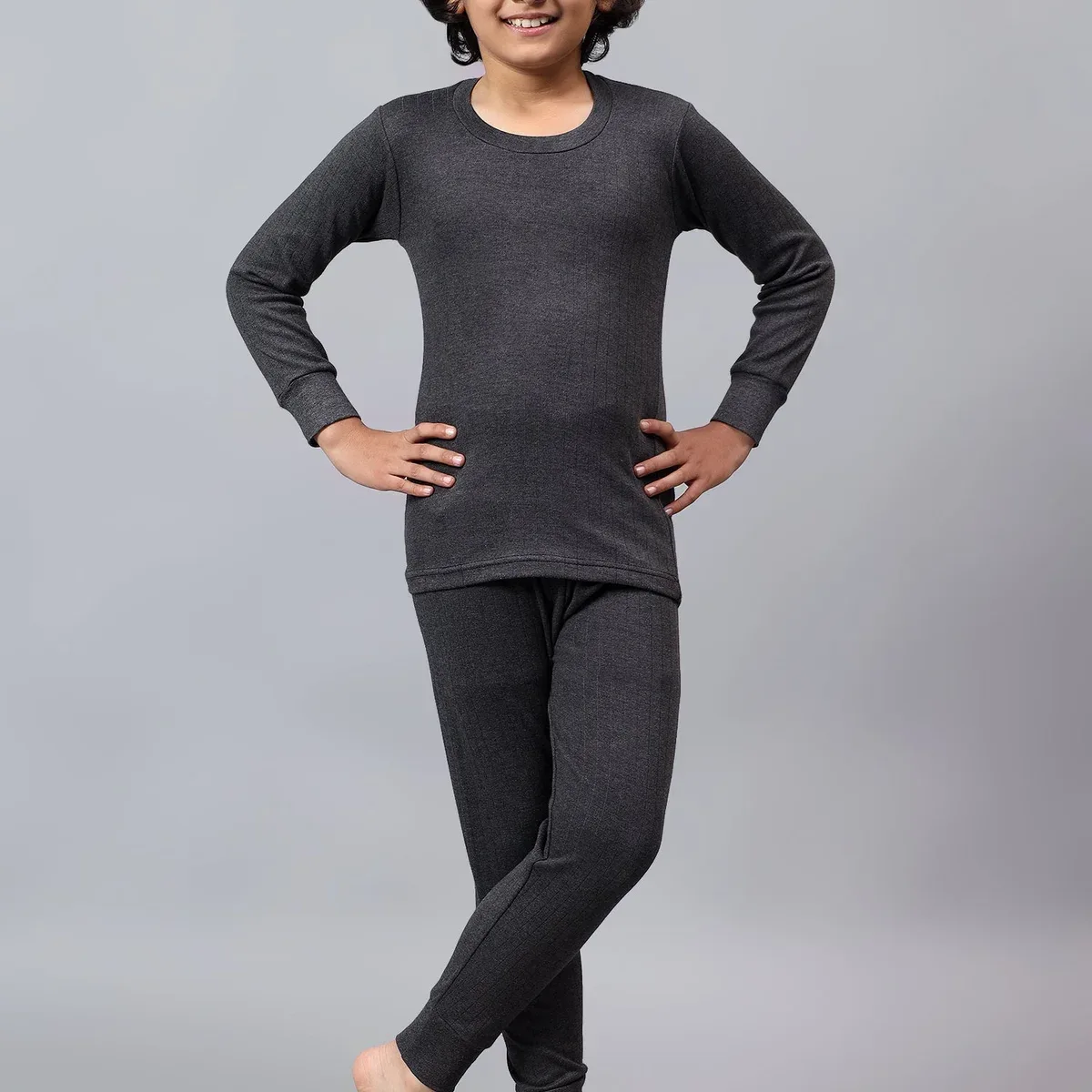 T.T. Boys & Girls Hotpot Desire|Slim Fit| Cotton Rich |Full Sleeves|Round Neck|Trendy Winter Wear|Top With Inn, photo 1 of 4