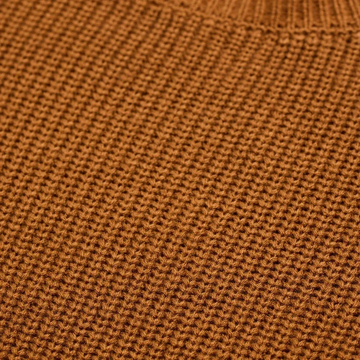 Brown Fisherman Knit Sweater, photo 3 of 4