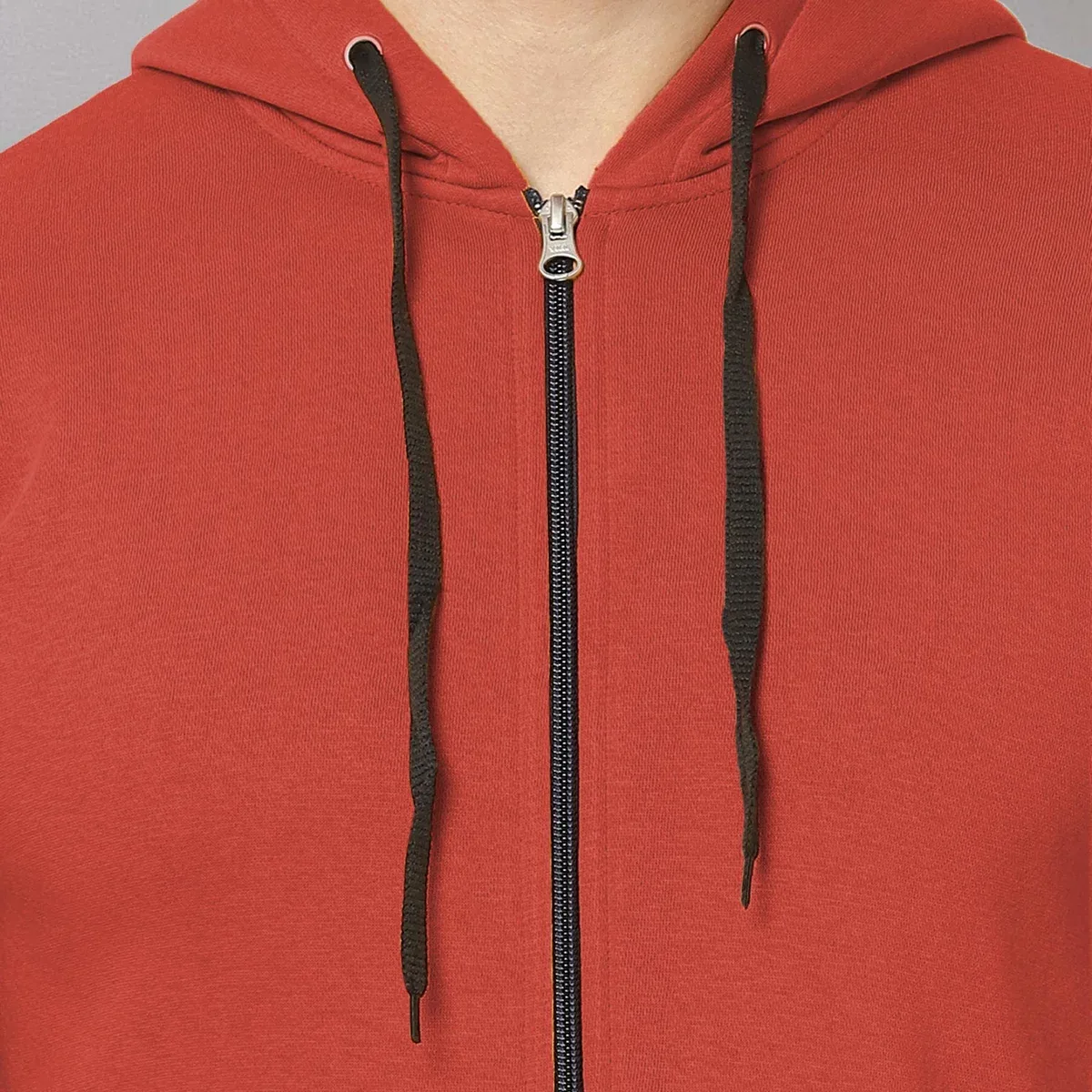 Men|Hooded Sweatshirt|Regular Fit|Cotton Blend Fleece|Full Zipper Winter Hoodie With Side Pockets|Full Sleeve , photo 2 of 4
