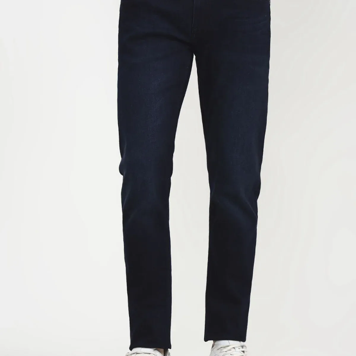 Deep Indingo Blue Washed Slim Fit Jeans, photo 3 of 4