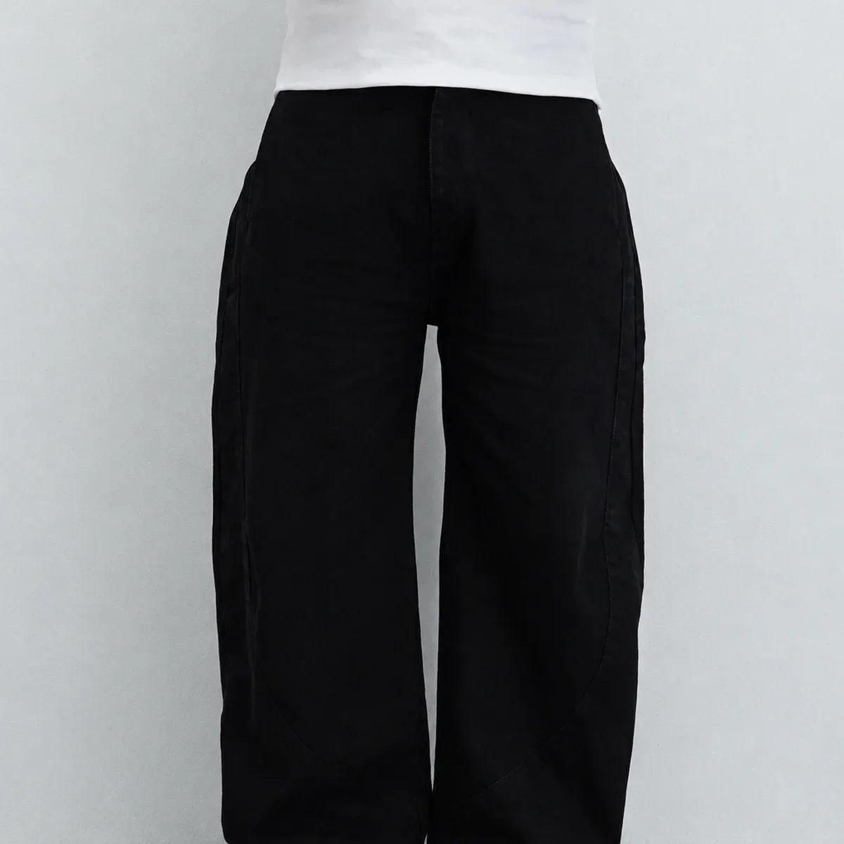 Black Raw Finish Japan Baggy Jeans, photo 1 of 4