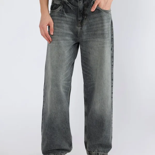 Reep - Super Baggy Jeans - Dark Grey