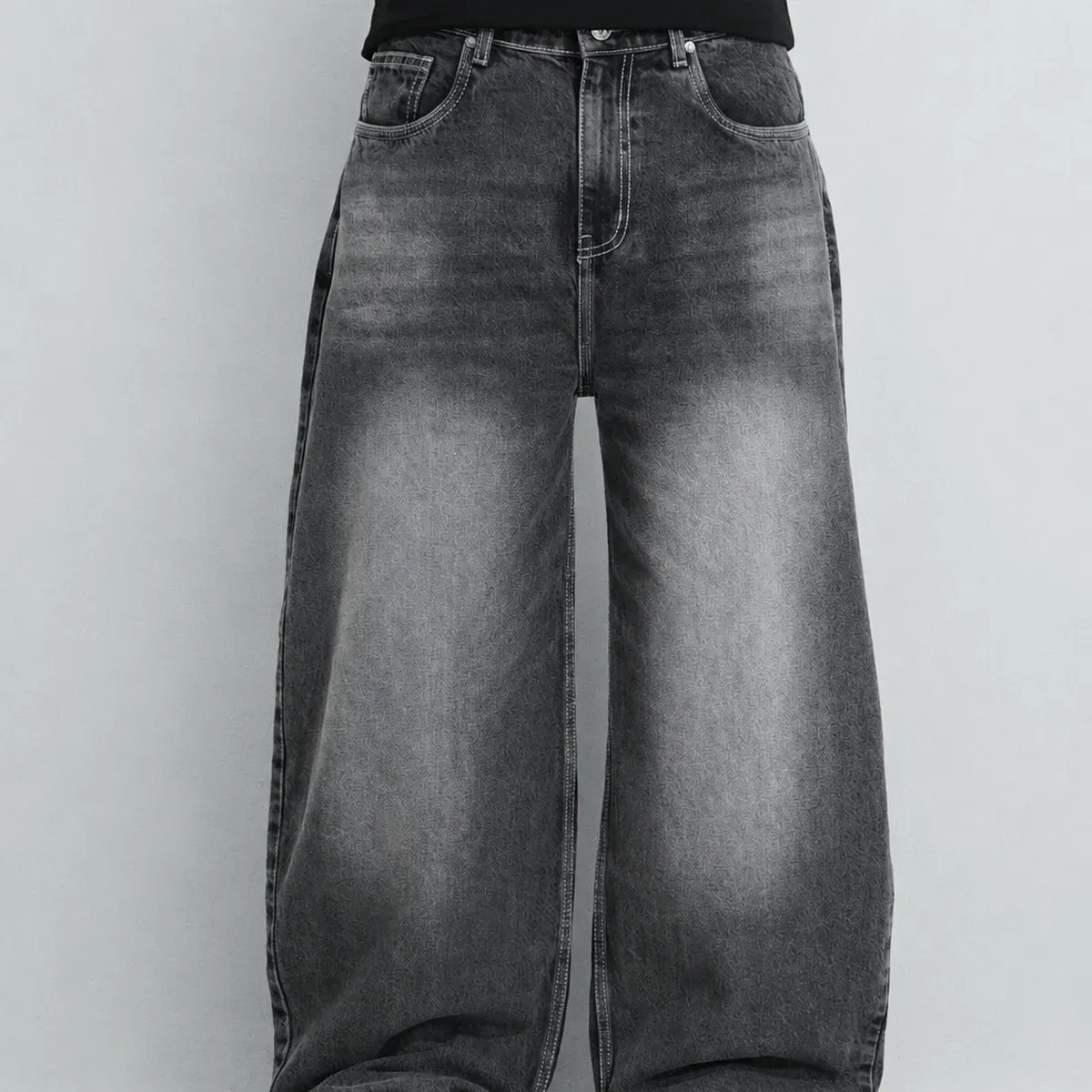 Iron Grey Japan Baggy Jeans, photo 1 of 4