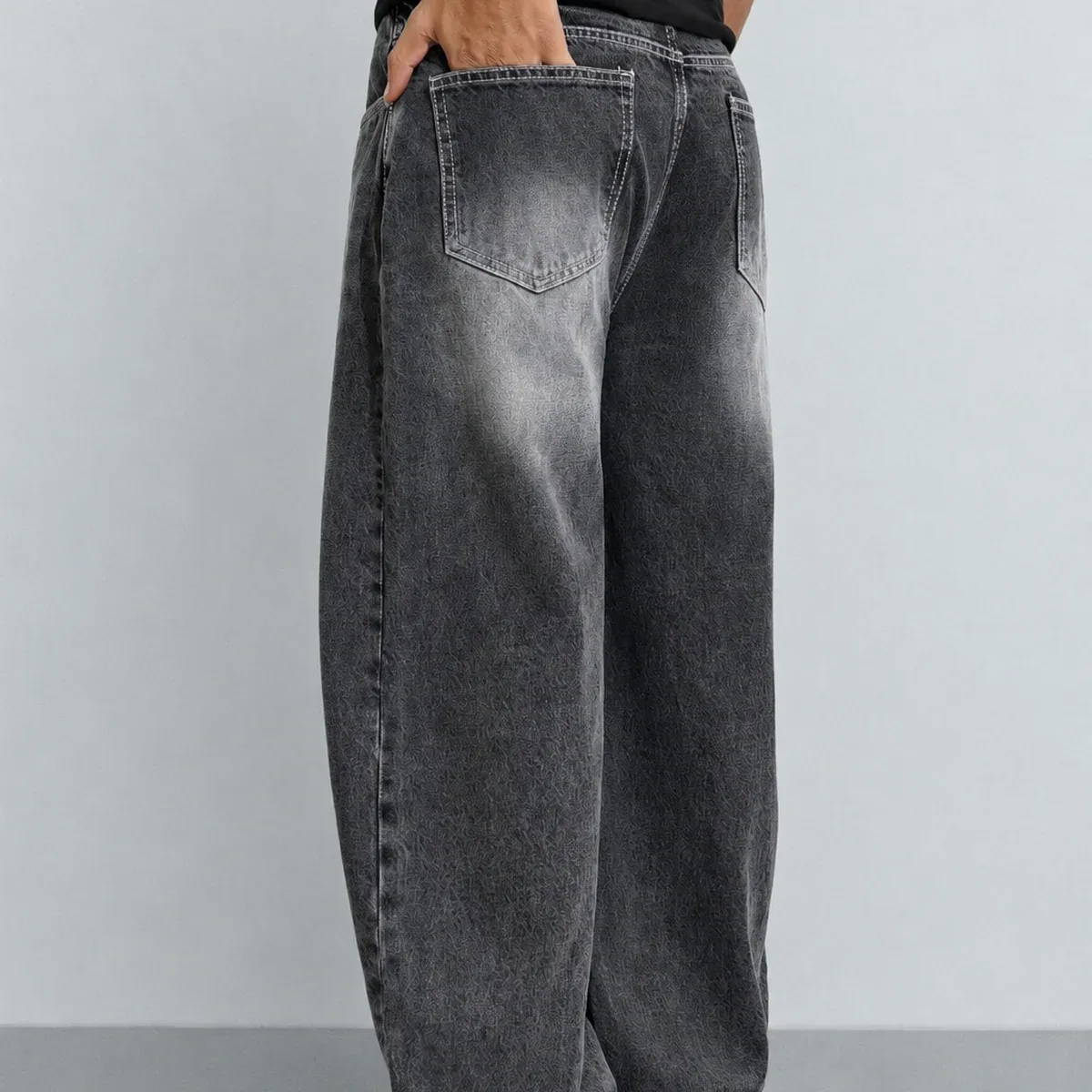 Iron Grey Japan Baggy Jeans, photo 2 of 4