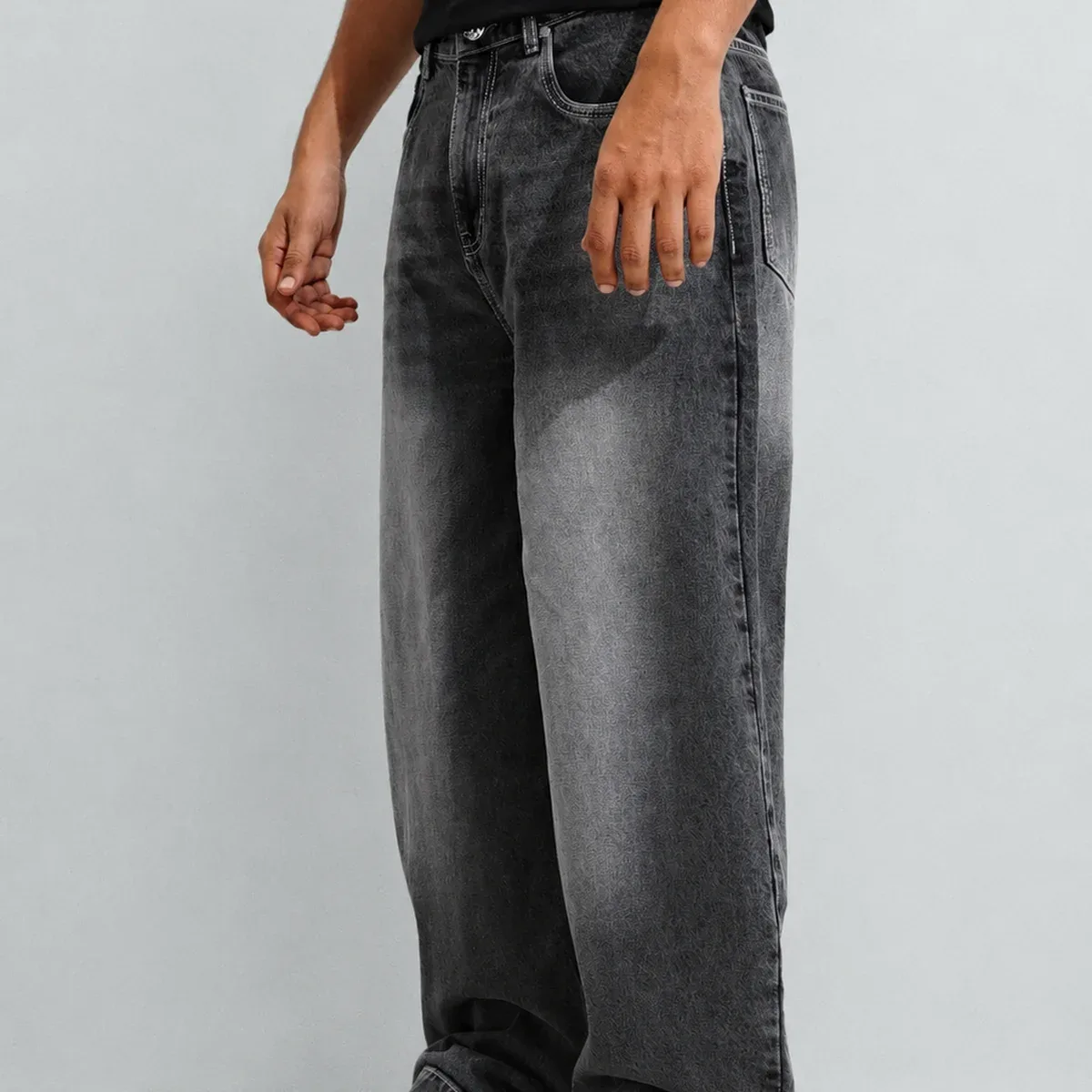 Iron Grey Japan Baggy Jeans, photo 3 of 4