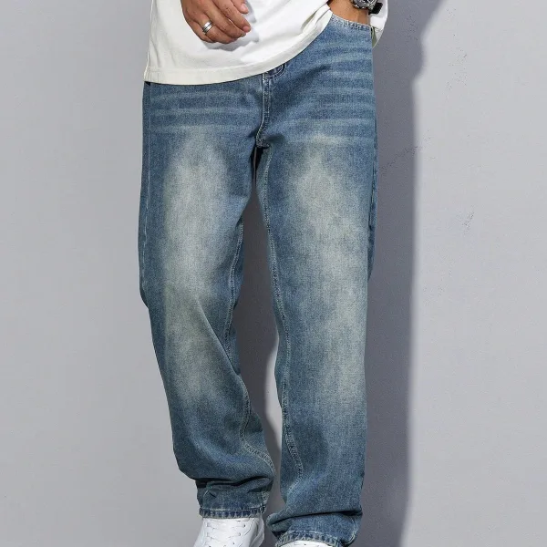 River Blue Straight Fit Jeans