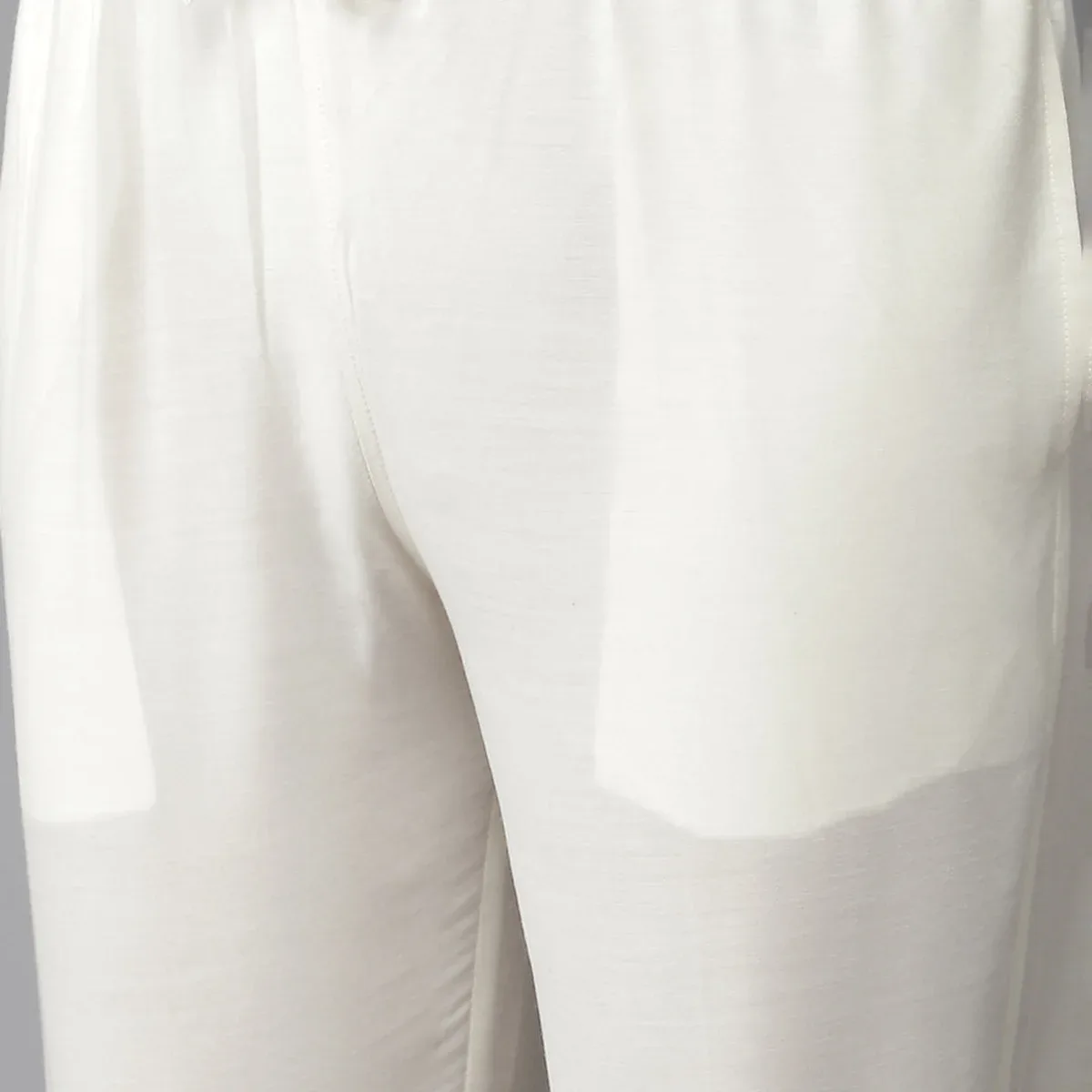 Solid Kurta With Pyjama & Jacquard Nehru Jacket, photo 4 of 4