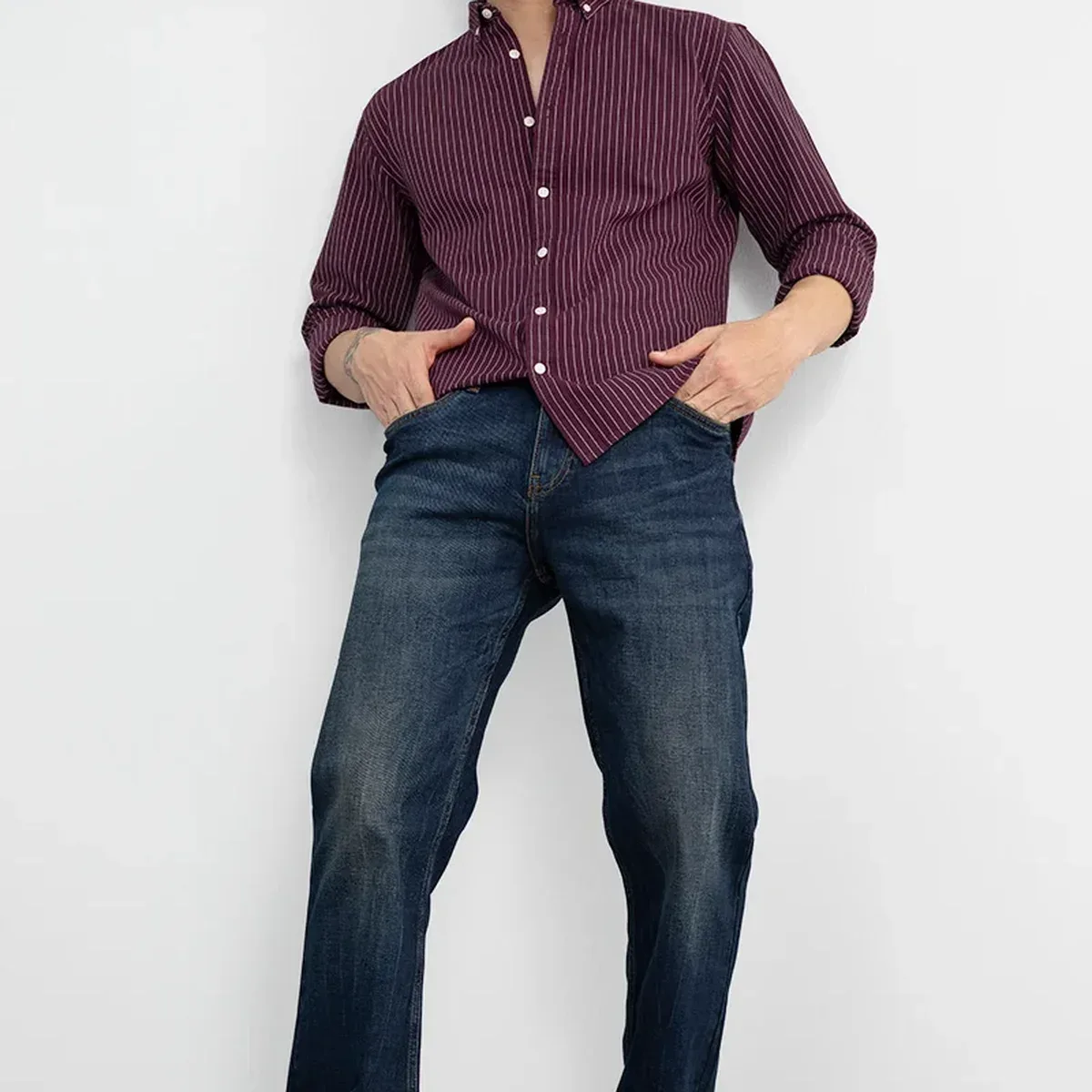 Lining Maroon Shirt, photo 2 of 4