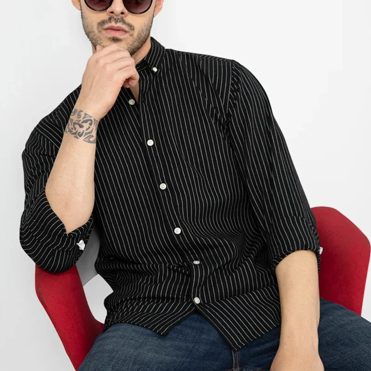 Lining Black Shirt, photo 2 of 4