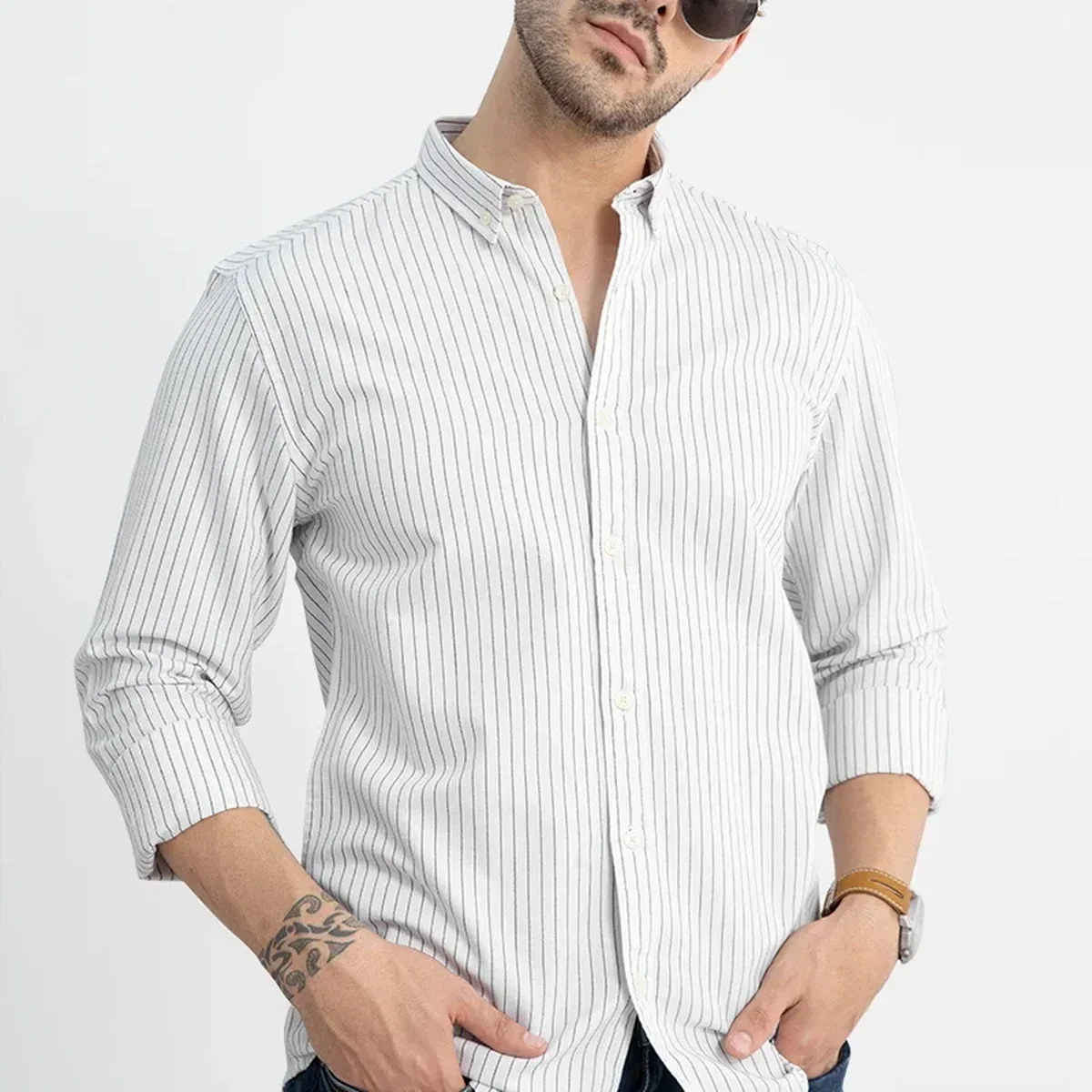 Lining White Shirt, photo 1 of 4