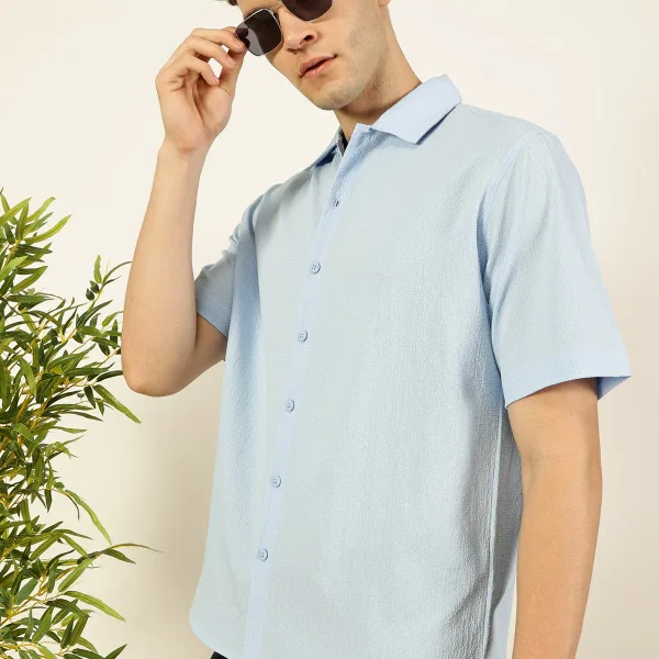 Men Premium Opaque Casual Shirt