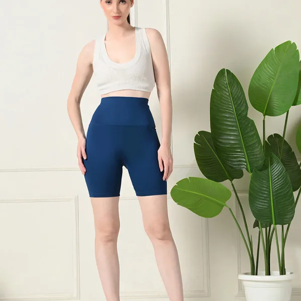 Flex-Fit Sports Shorts - Classic Blue