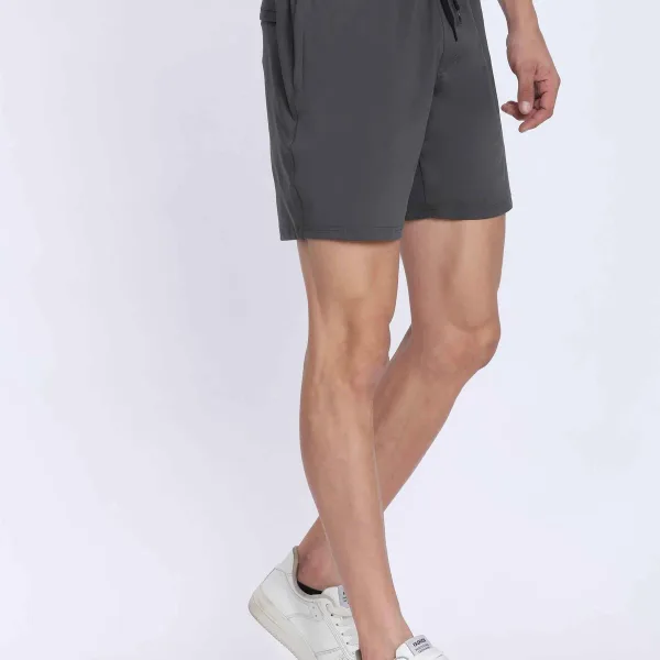 Dpassion Men Training Shorts Grey Quick Dry Gym Activewear