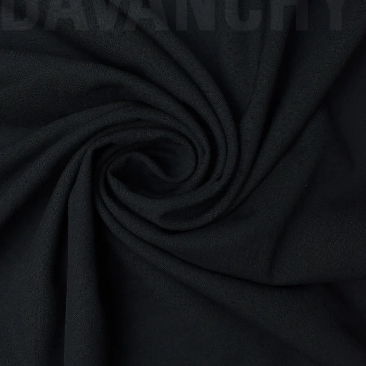Men Black Wide Leg Trousers - Stylish Pleated Pant, photo 4 of 4