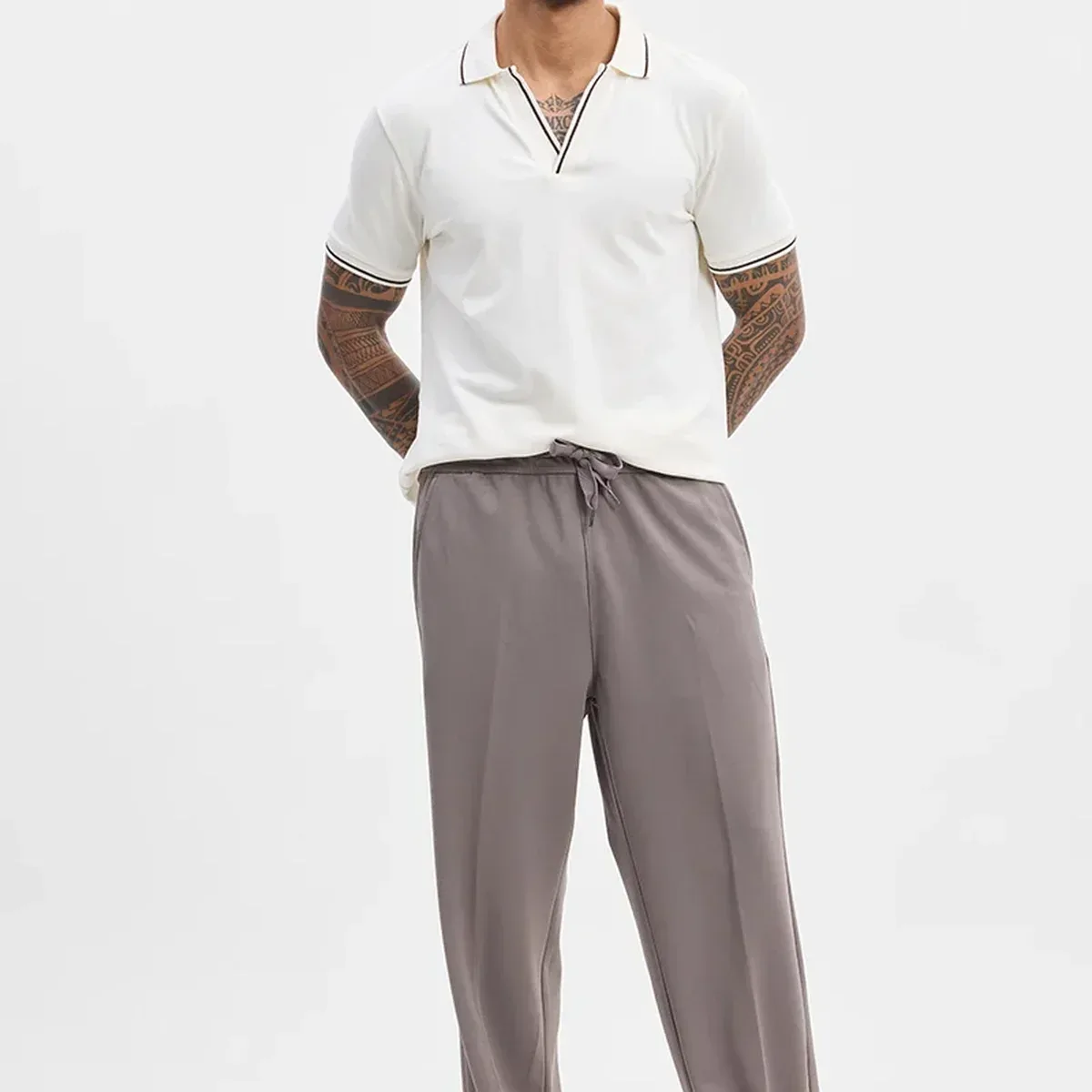 Grey Relaxed Fit Korean Trouser, photo 2 of 4