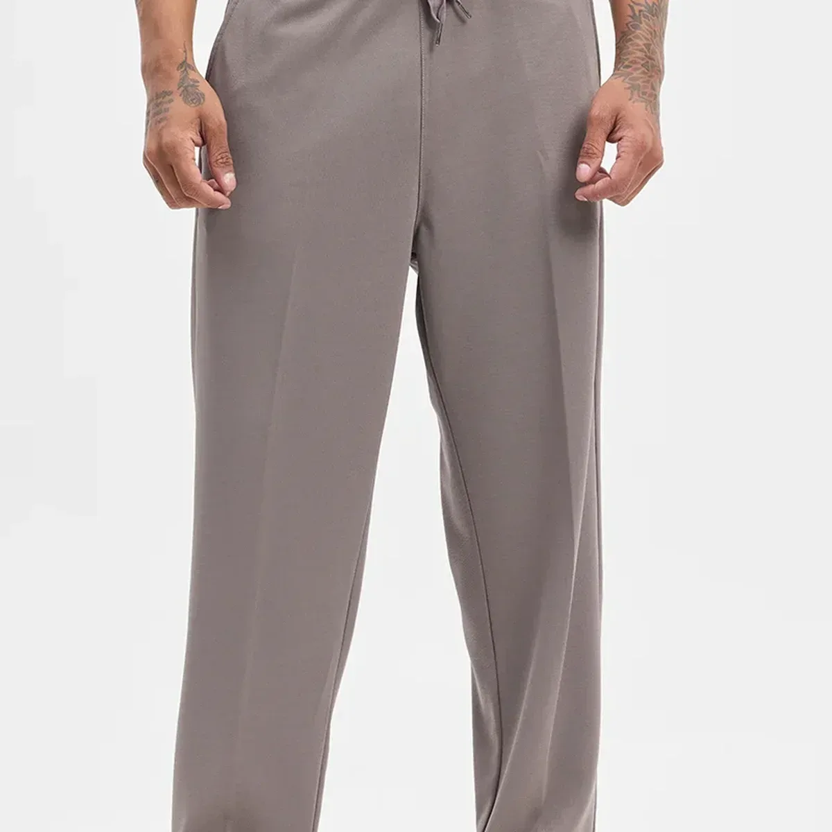 Grey Relaxed Fit Korean Trouser, photo 3 of 4
