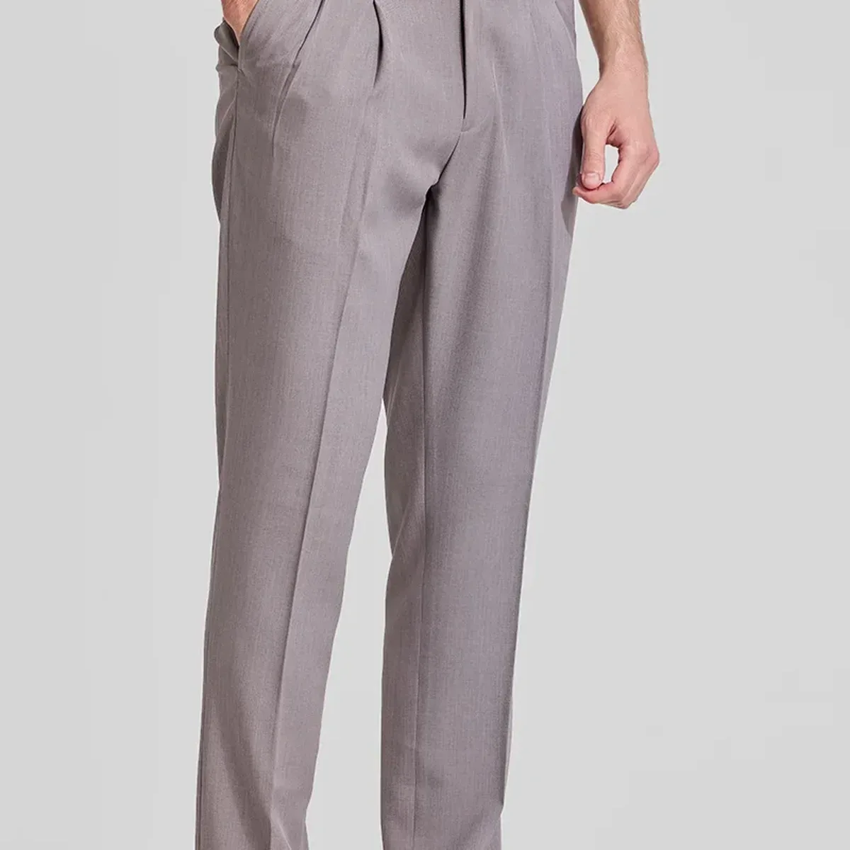 Light Grey Gurkha Trousers, photo 1 of 4