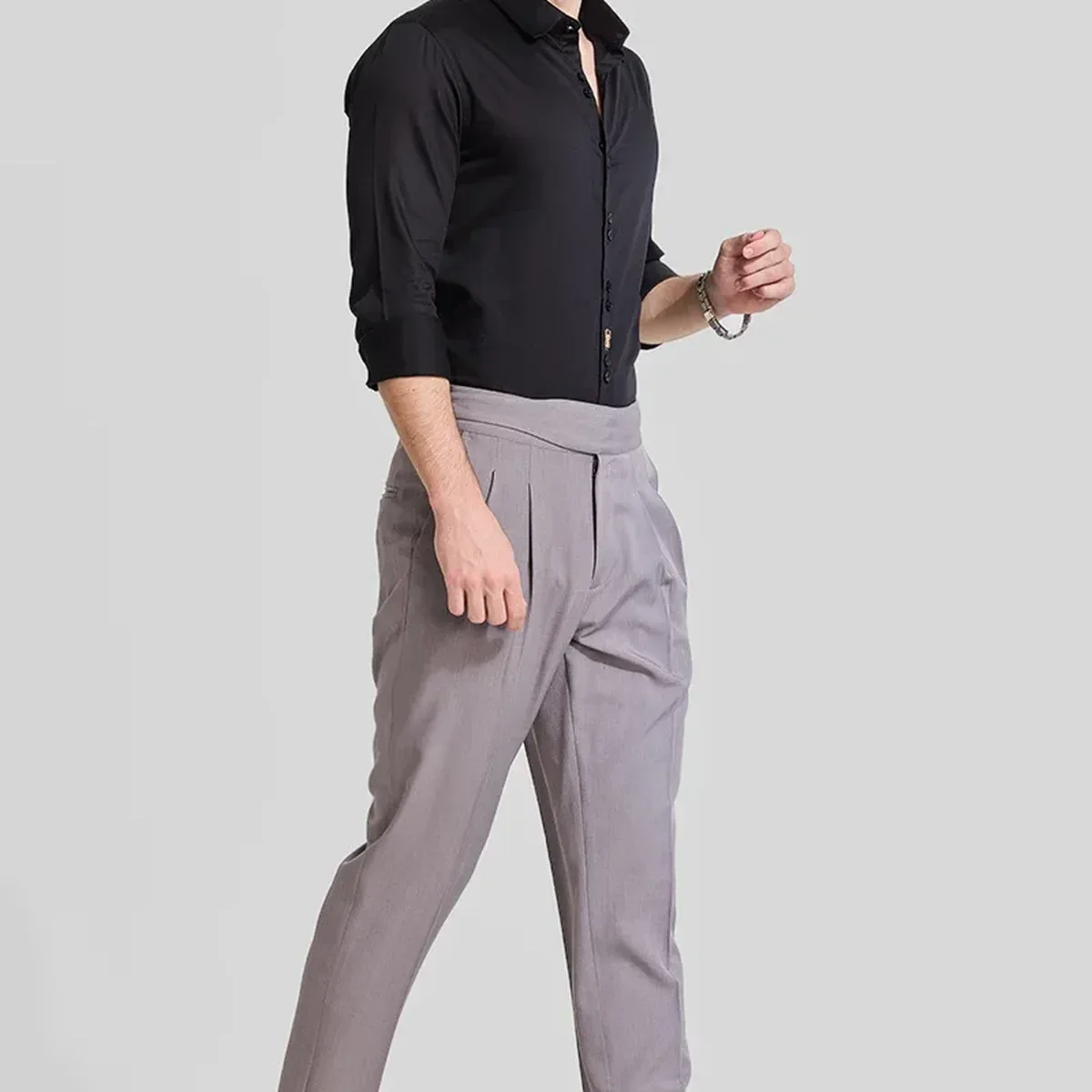 Light Grey Gurkha Trousers, photo 3 of 4