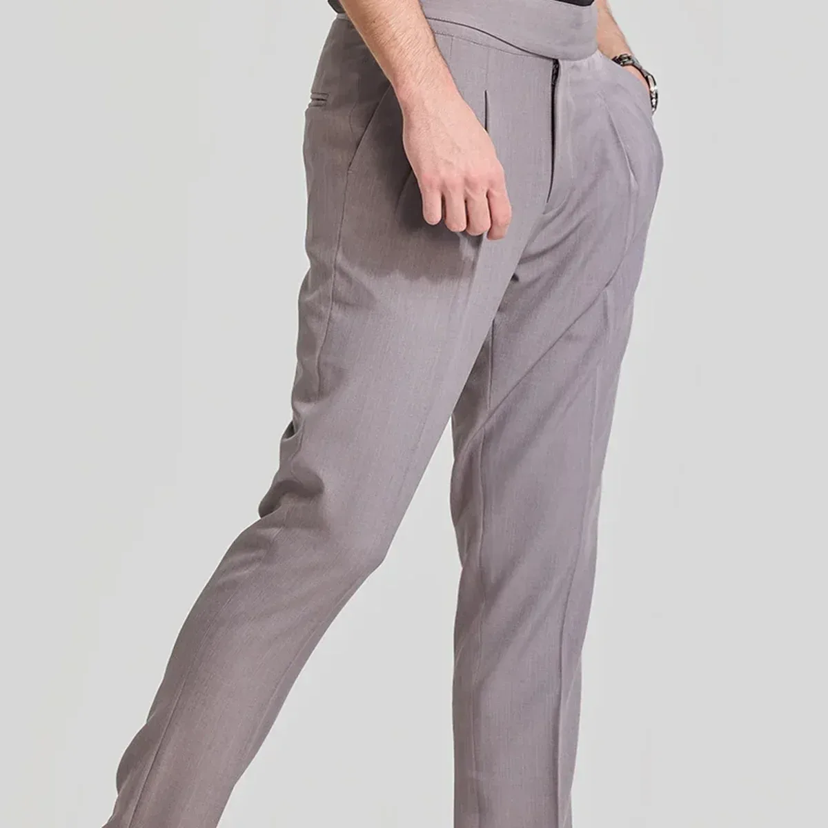 Light Grey Gurkha Trousers, photo 4 of 4