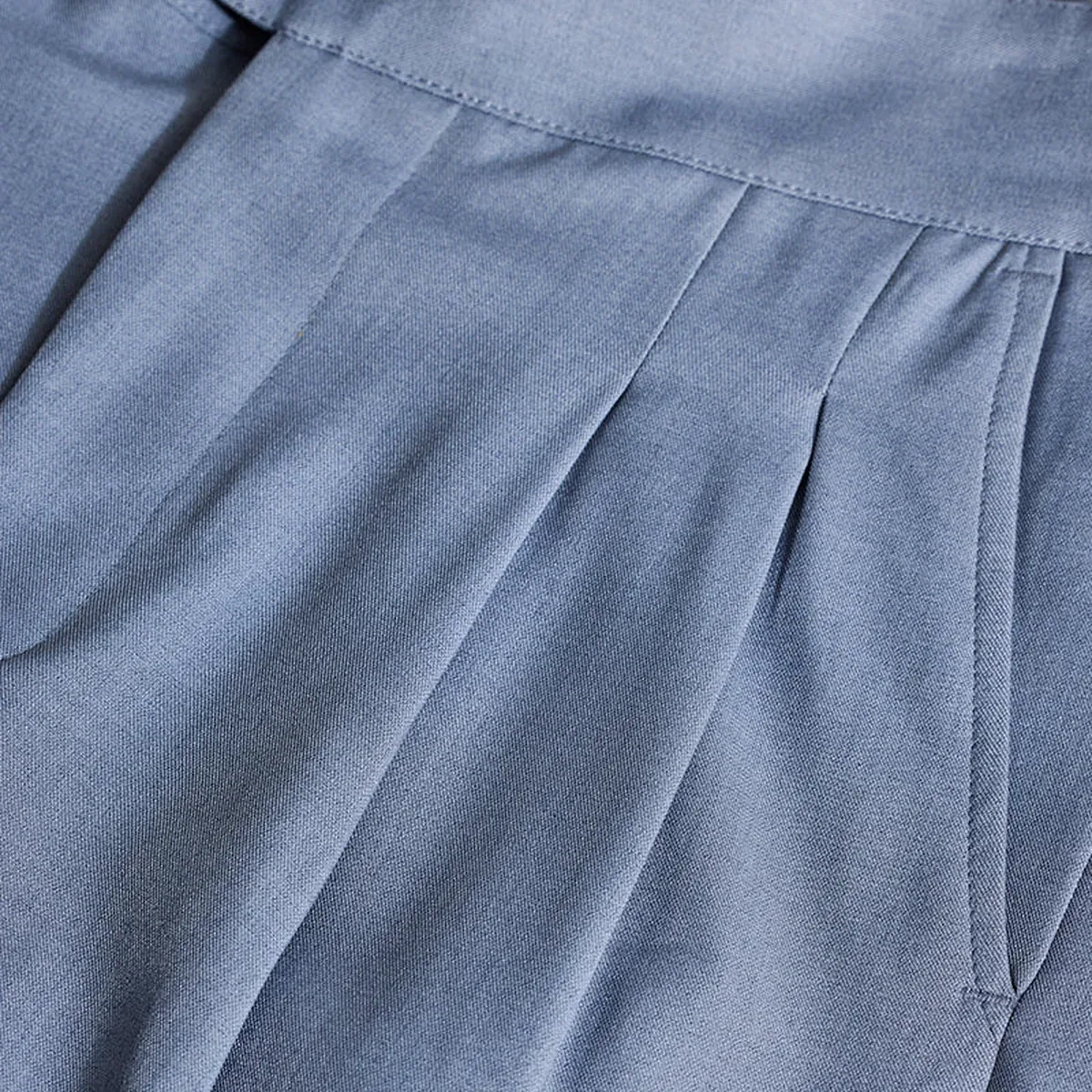 Greyish Blue Gurkha Trousers, photo 2 of 4