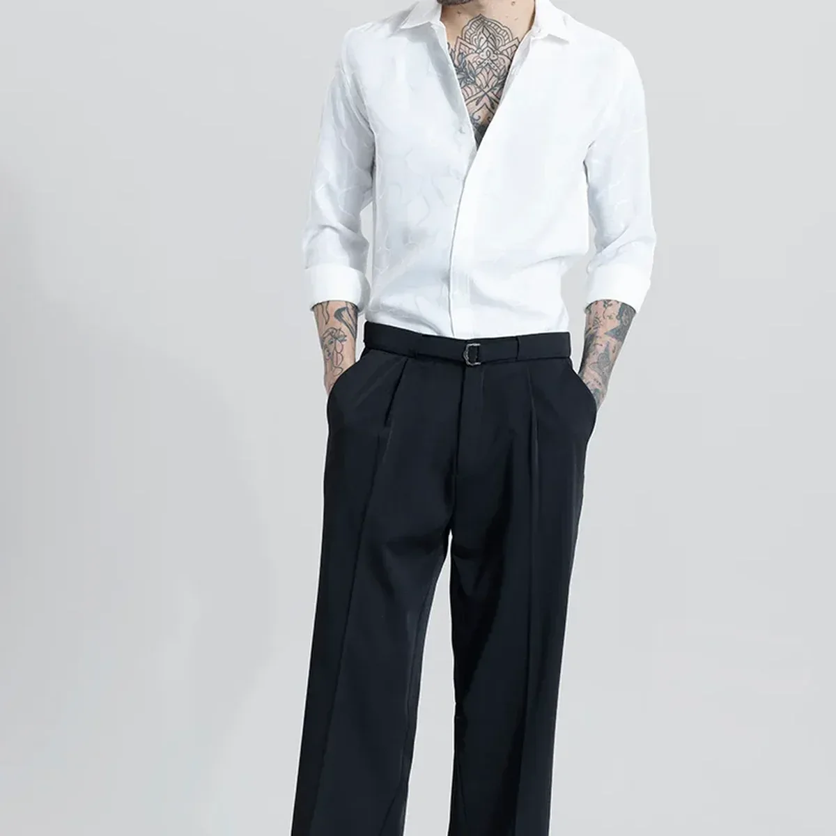 SleekStyle Black Korean Pant, photo 3 of 4