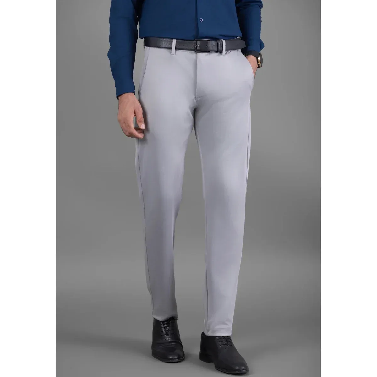 Premium UltraEase 4way Stretch Steel Grey Pant, photo 1 of 4