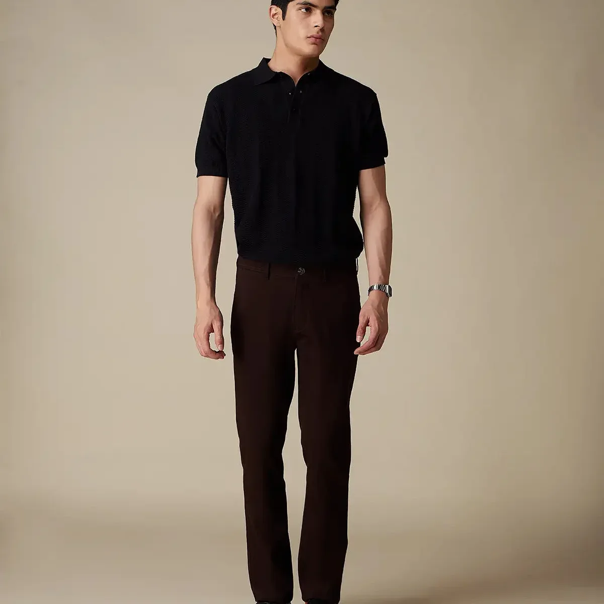 City Pace Ready-to-Wear Chinos - Brown, photo 3 of 4