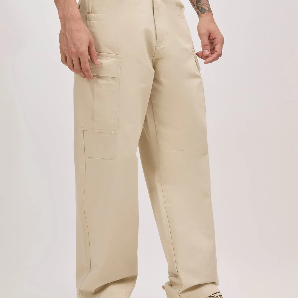 Vardon G1 - Super Baggy Cargo Pants - Beige, photo 4 of 4