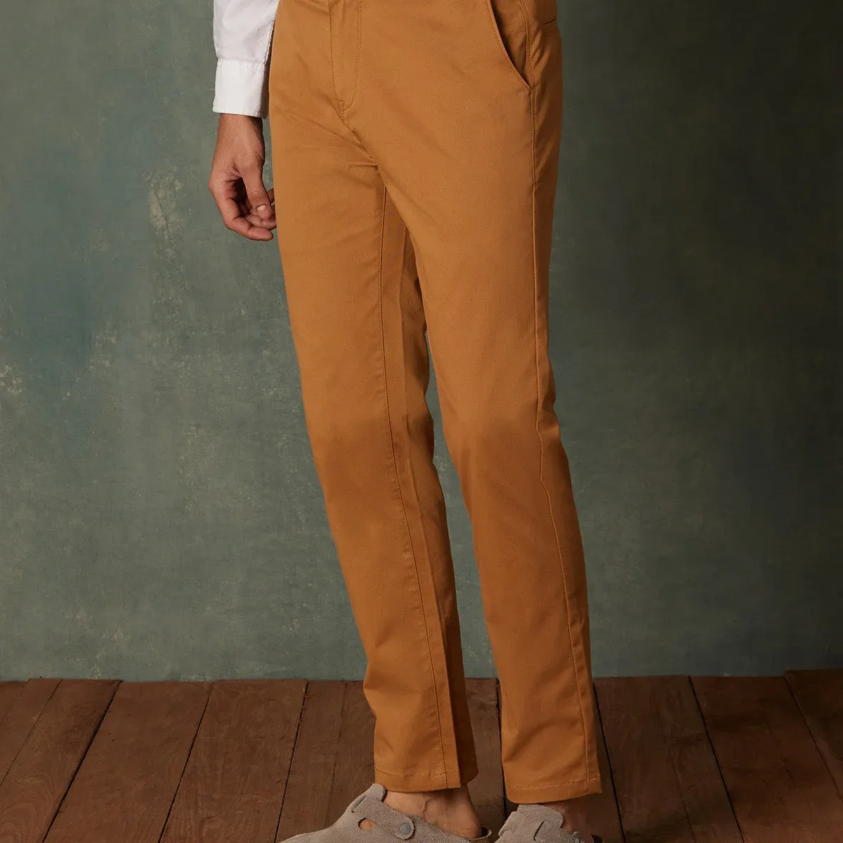 Elevate Everyday Stretch Chinos - Ochre, photo 1 of 4