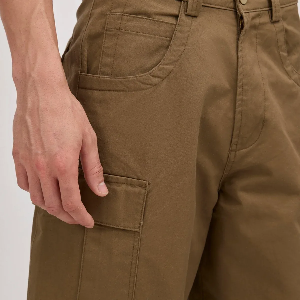 Vardon G1 - Super Baggy Cargo Pants - Khaki, photo 2 of 4