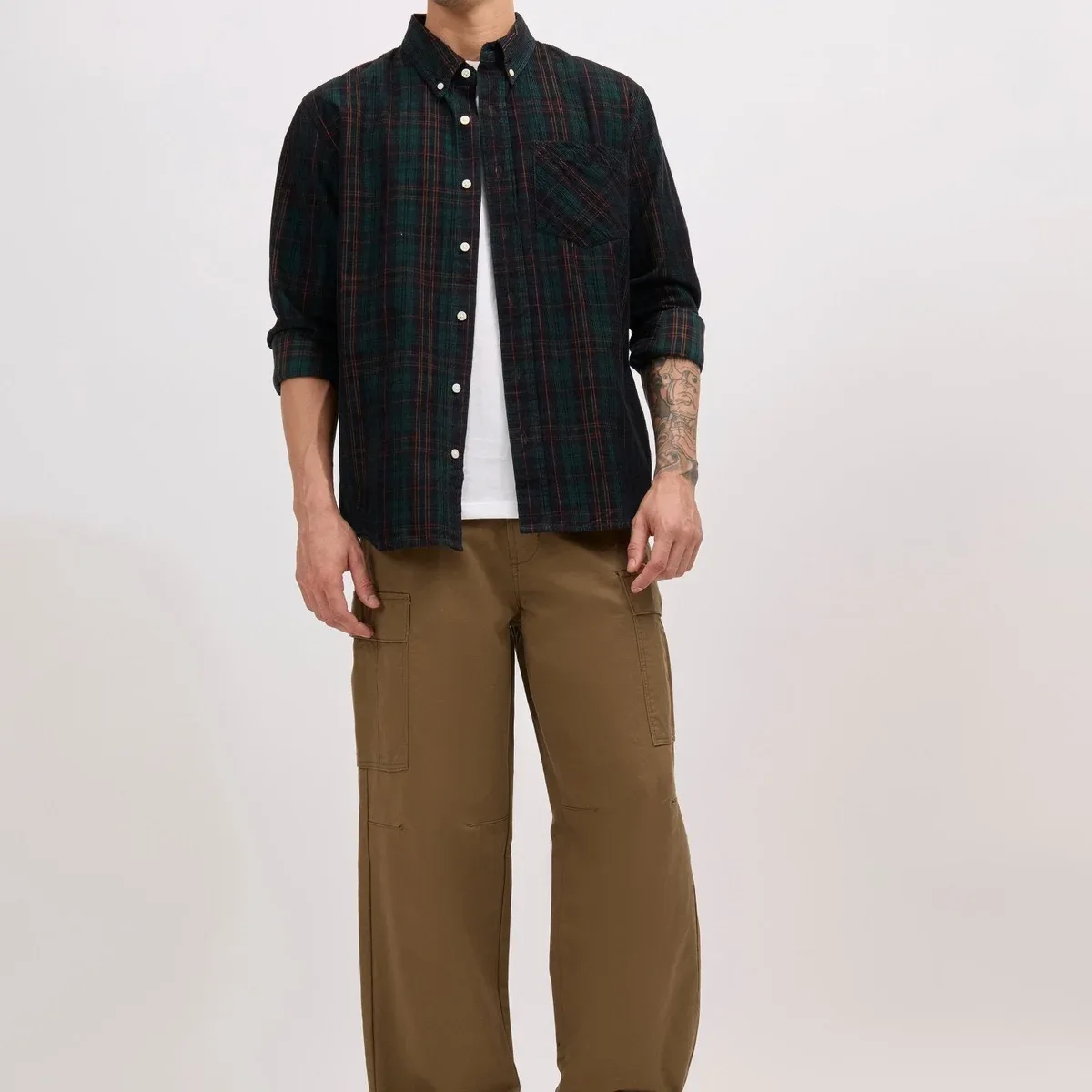 Vardon G1 - Super Baggy Cargo Pants - Khaki, photo 3 of 4