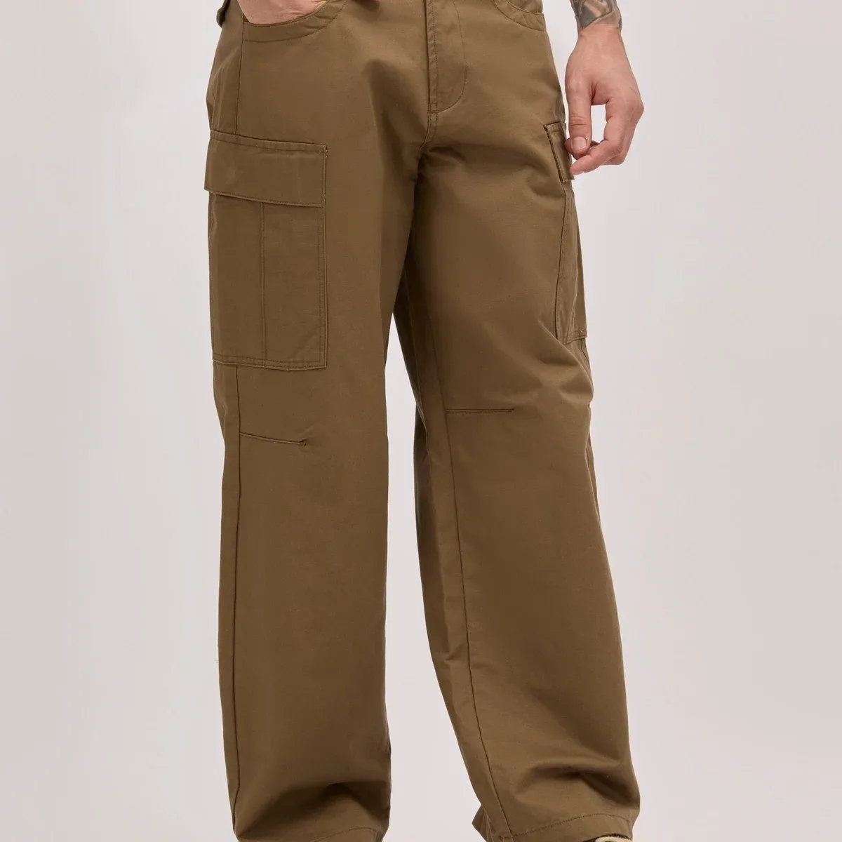 Vardon G1 - Super Baggy Cargo Pants - Khaki, photo 4 of 4
