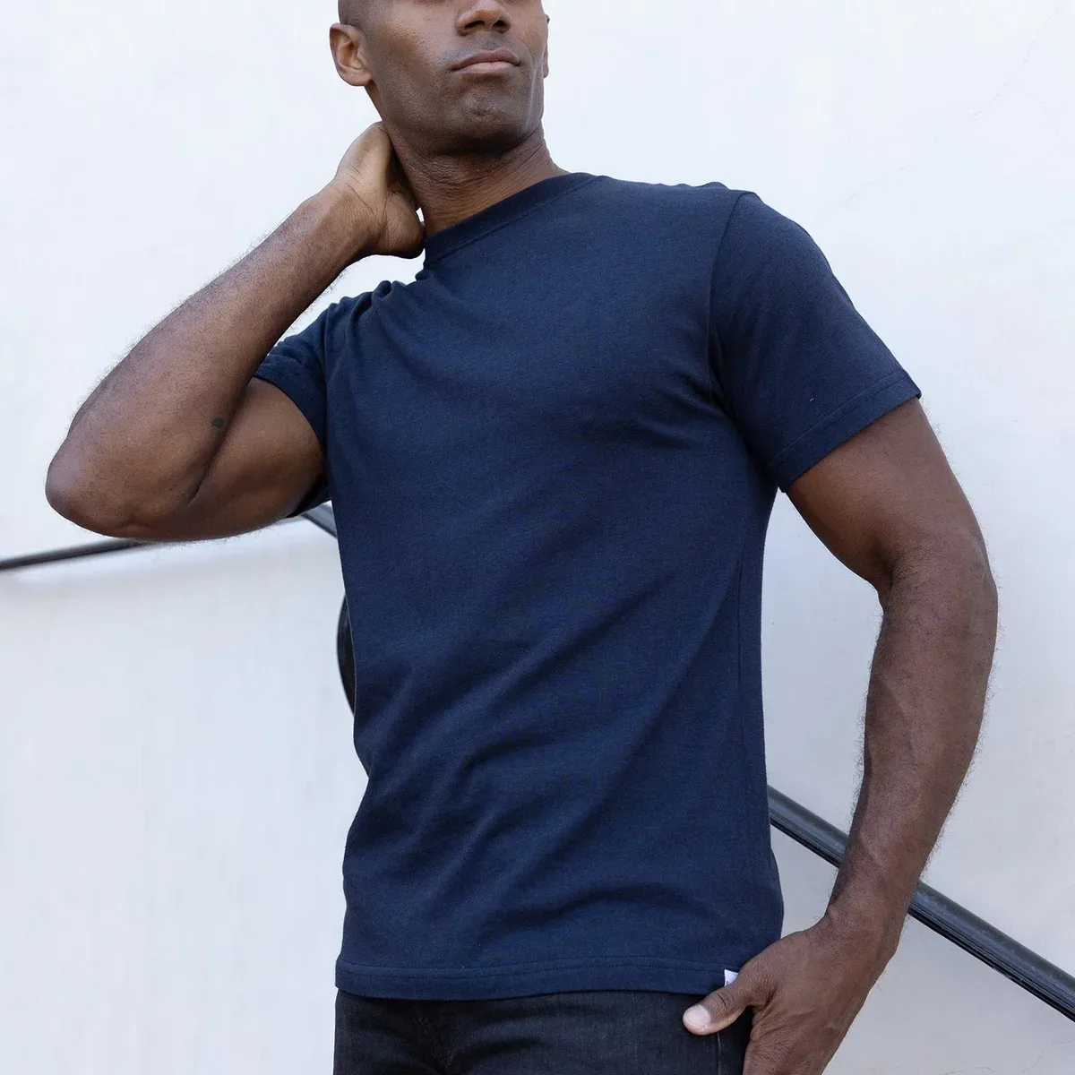The Original Men's Bamboo Viscose/Organic Cotton Short Sleeve T-Shirt - Classic Cut, photo 4 of 4
