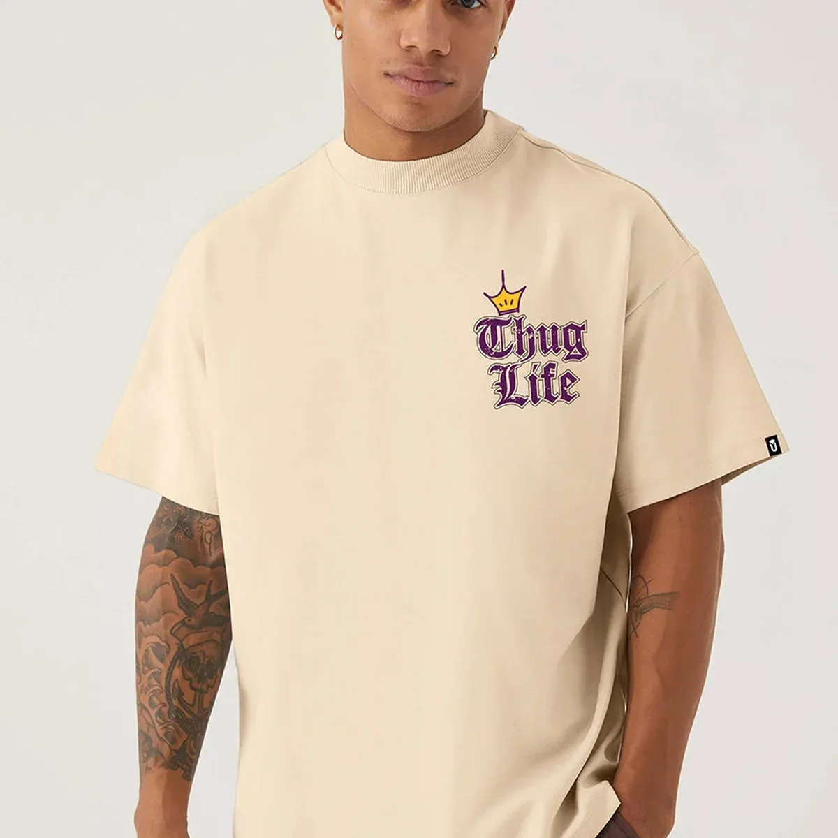 Thug Life Men Oversized T-Shirt, photo 2 of 4