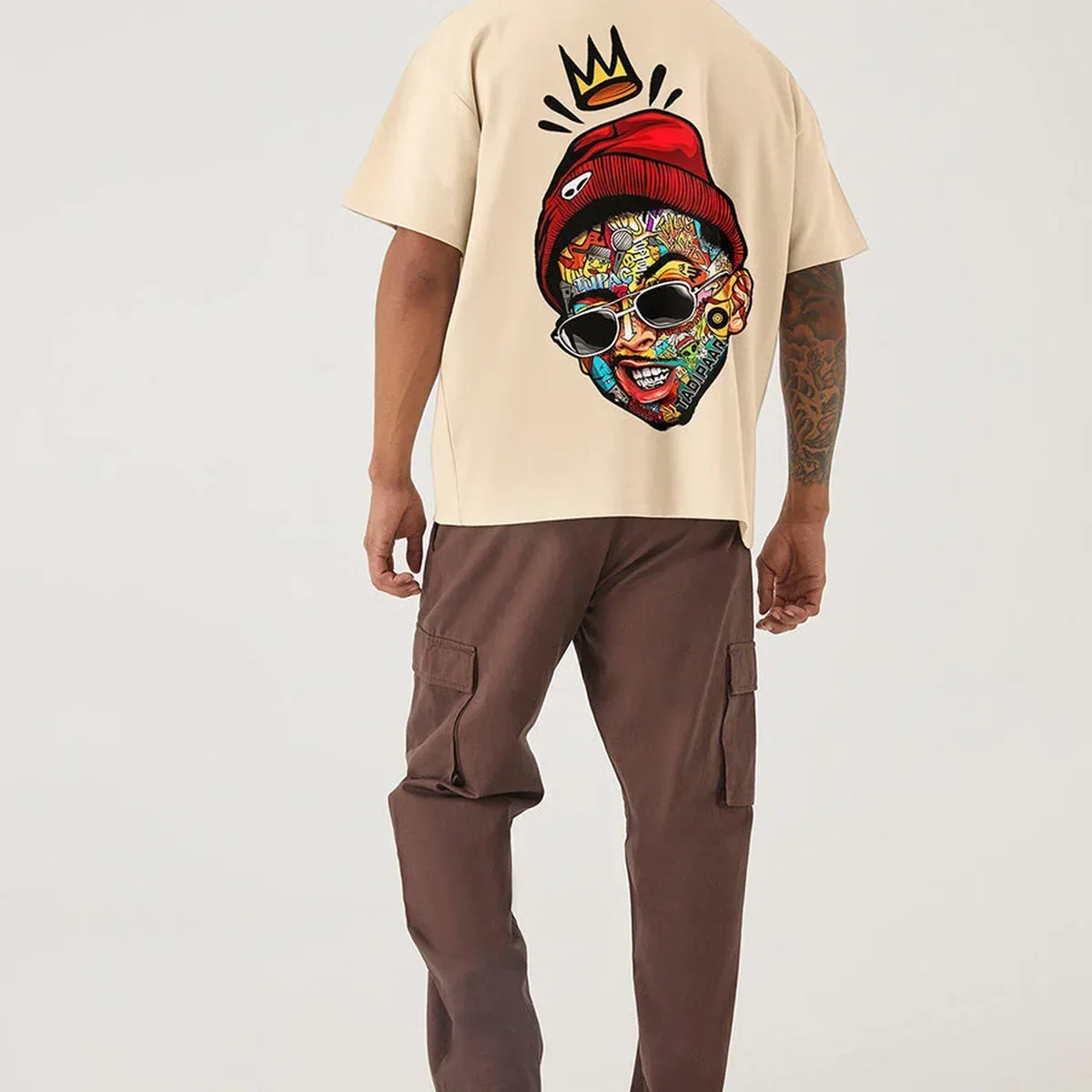 Thug Life Men Oversized T-Shirt, photo 4 of 4