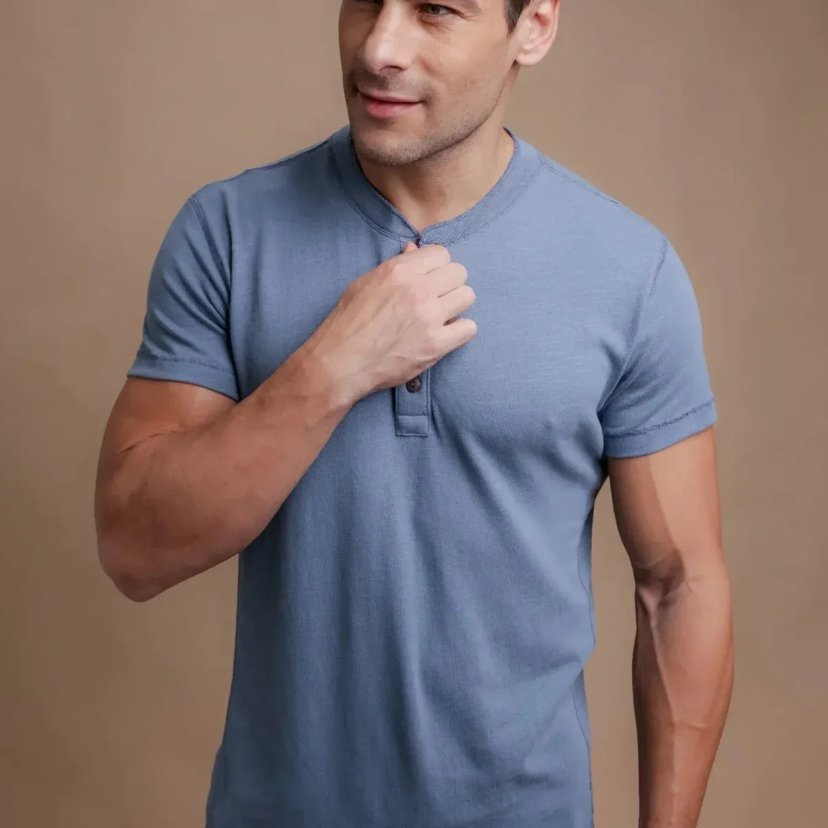 Men's Henley Shirt, photo 2 of 4