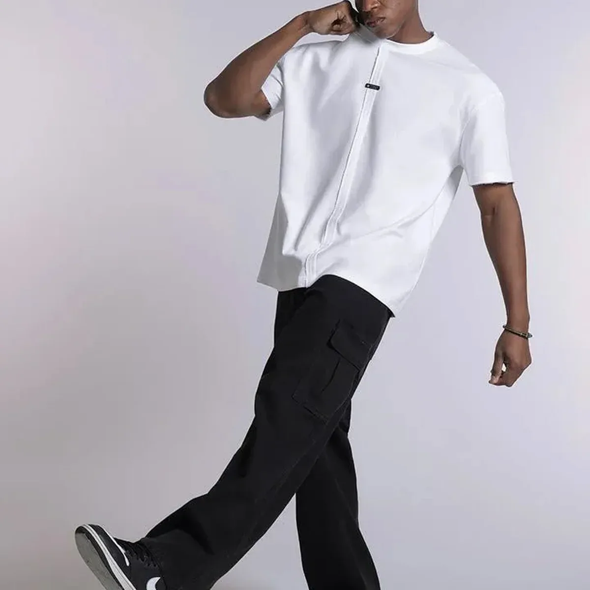 Parallel Oversized T-shirt- Flipside, photo 1 of 4