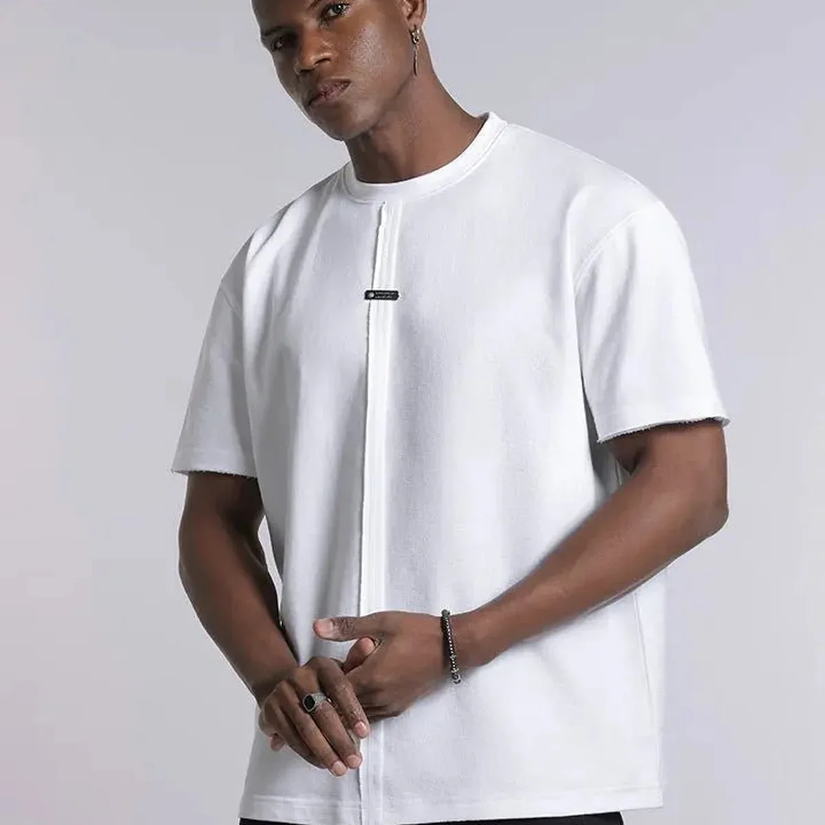 Parallel Oversized T-shirt- Flipside, photo 2 of 4