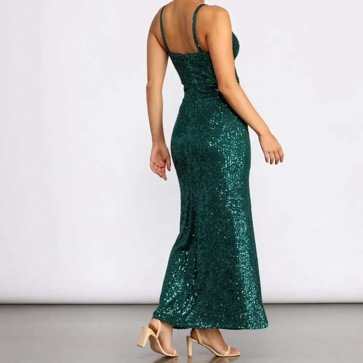 Angelina Formal Sequin Dress, photo 2 of 4