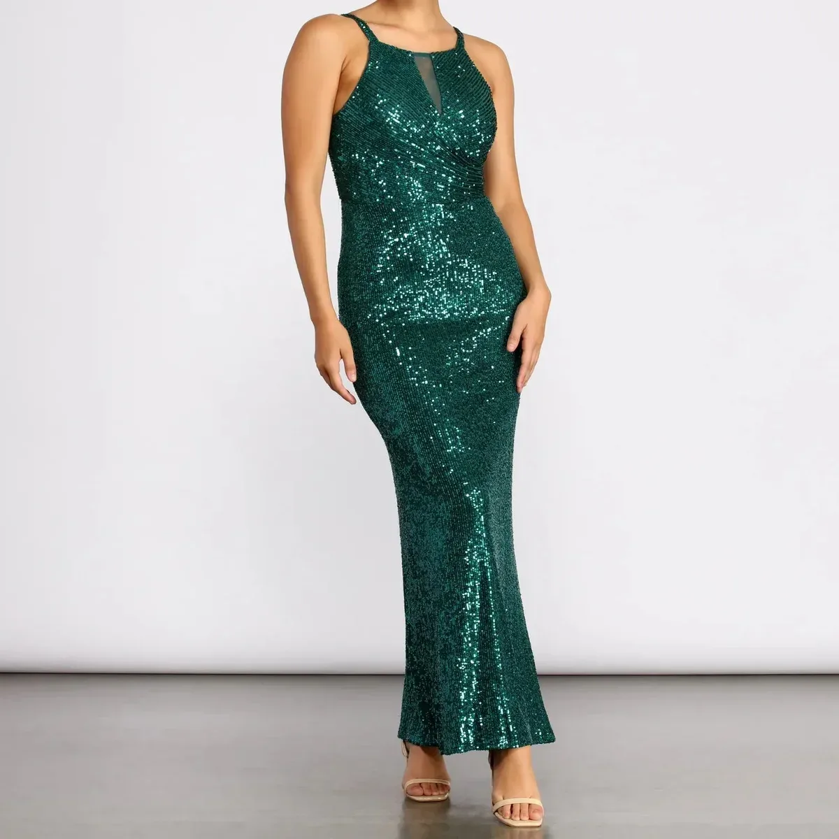 Angelina Formal Sequin Dress, photo 3 of 4