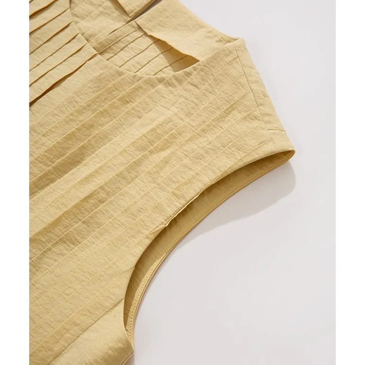 Yellow Top & High Waist Midi Skirt Set, photo 2 of 4