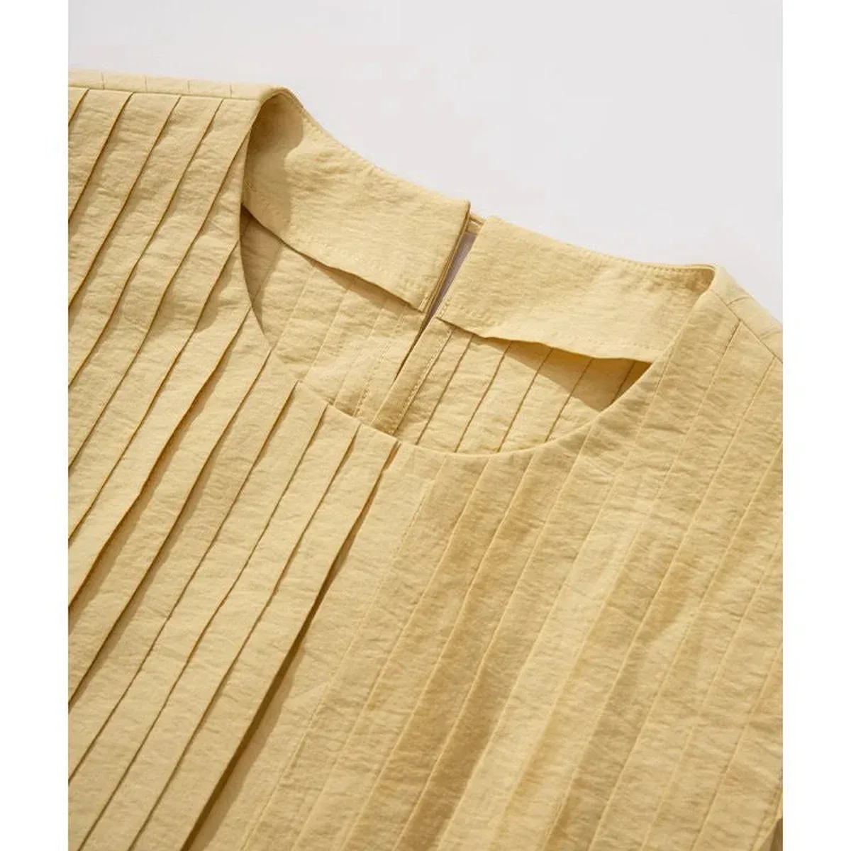 Yellow Top & High Waist Midi Skirt Set, photo 3 of 4