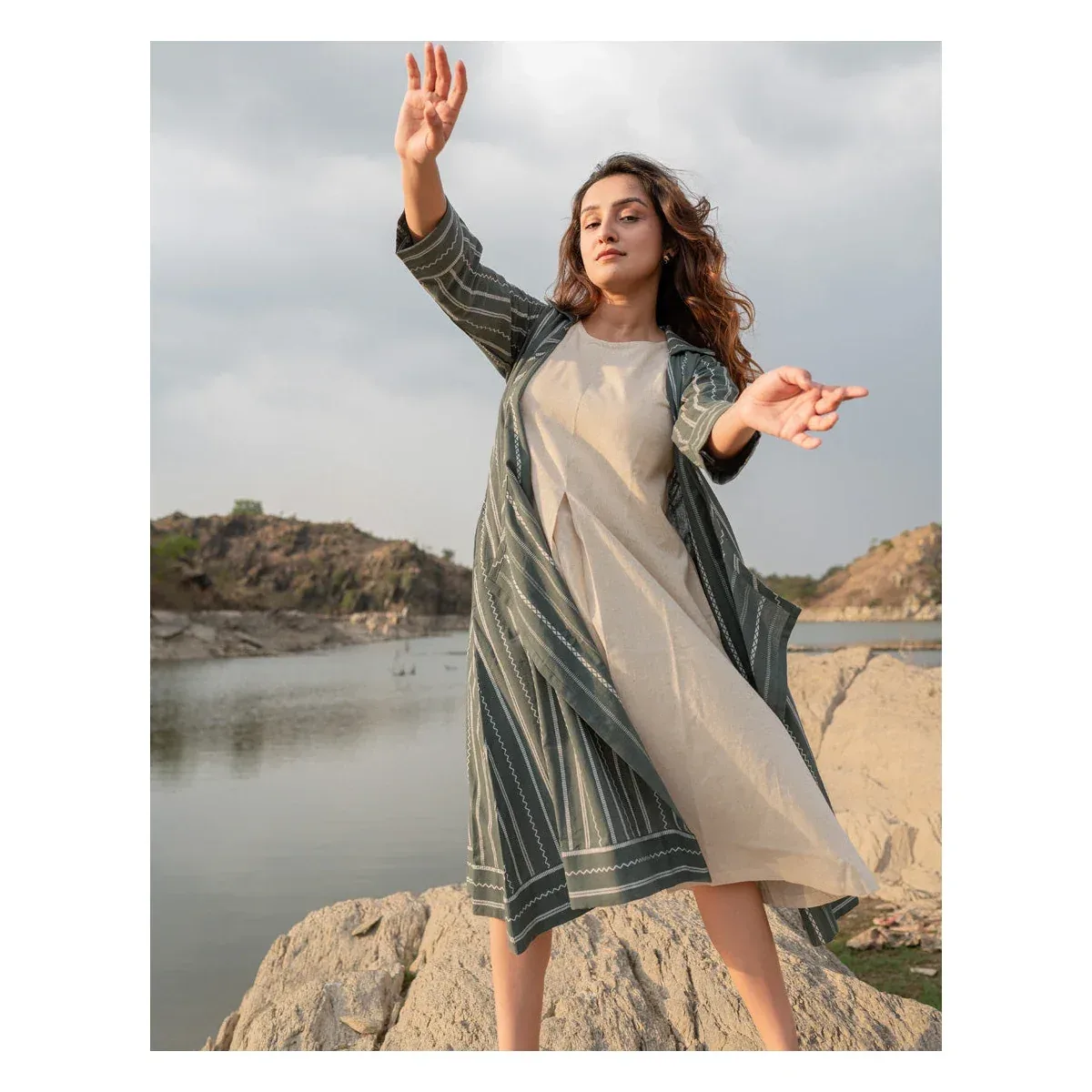 Premium Green Bay Jacket With Dress, photo 1 of 4