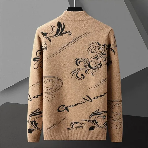 Dragon Crest Wool Cardigan