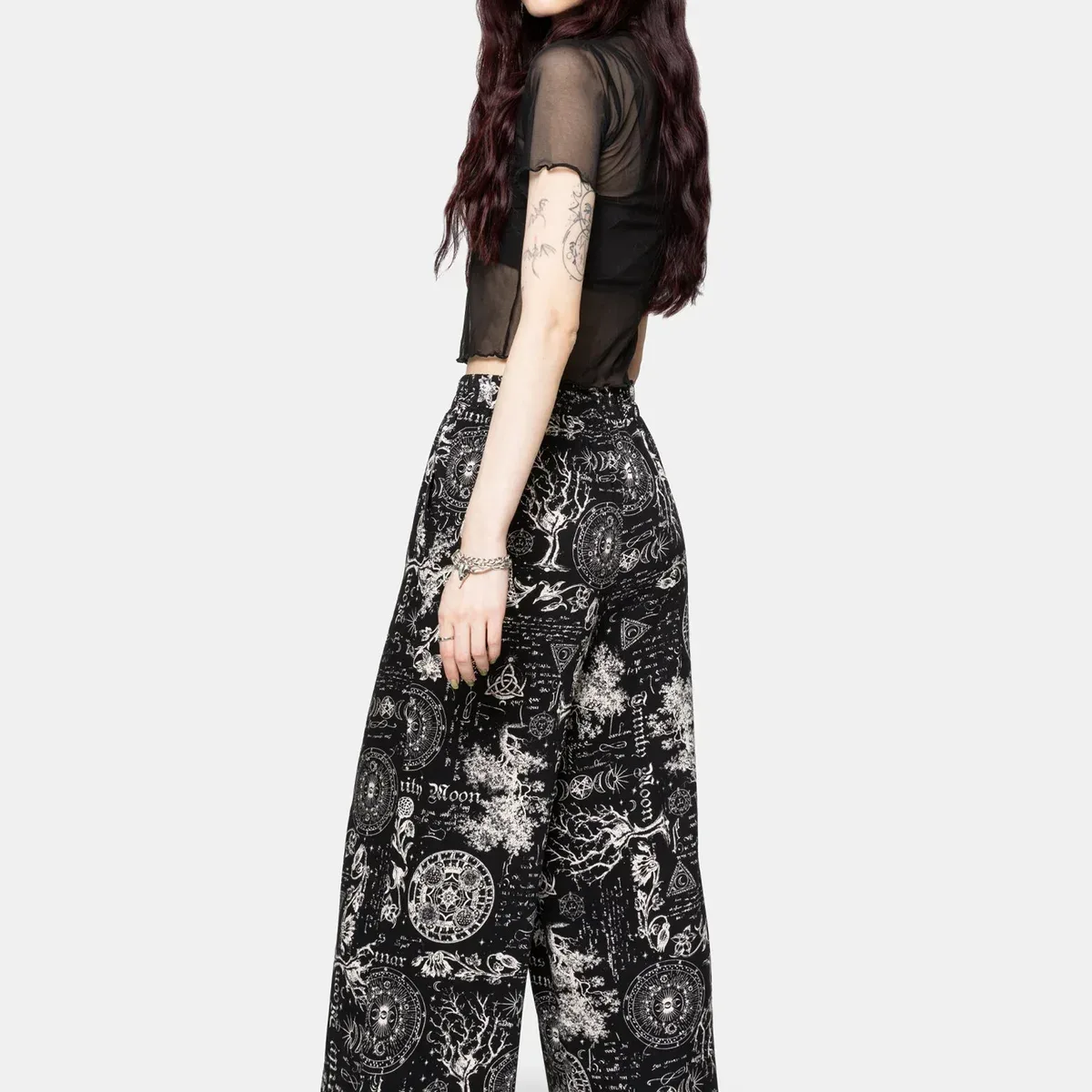 Trinity Moon Print Pull On Culotte, photo 3 of 4