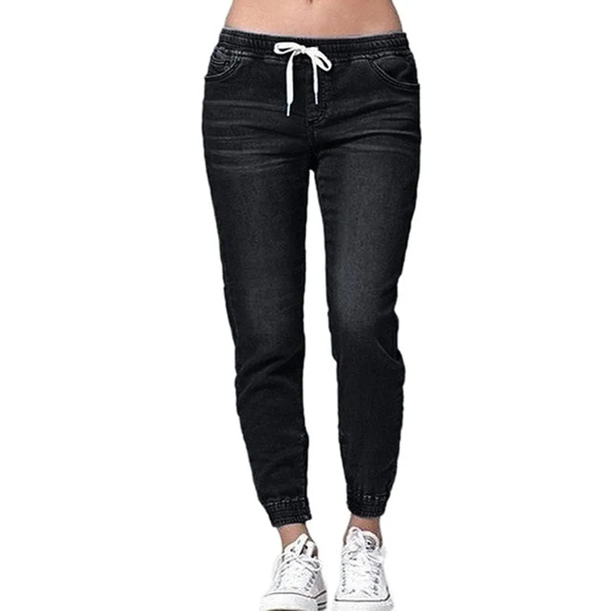 Casual Jogger Pants 2018 Elastic Sexy Skinny Pencil Jeans For Women Leggings Jeans High Waist Women's Denim Dr, photo 4 of 4