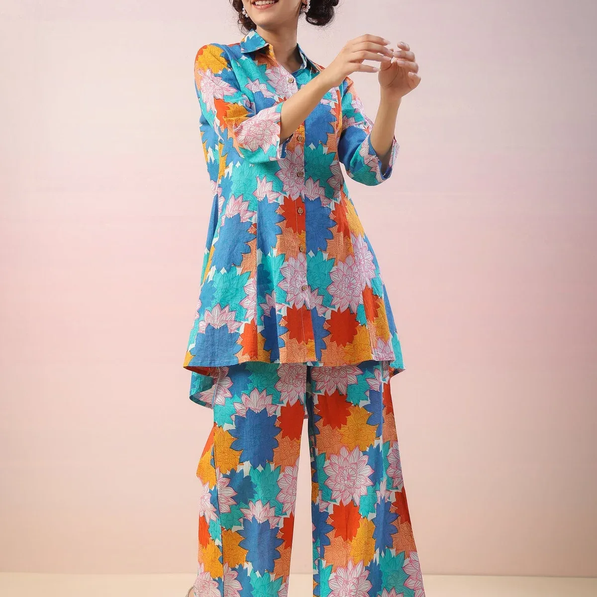 Native Nomad Cotton Palazzo Loungewear Set, photo 4 of 4