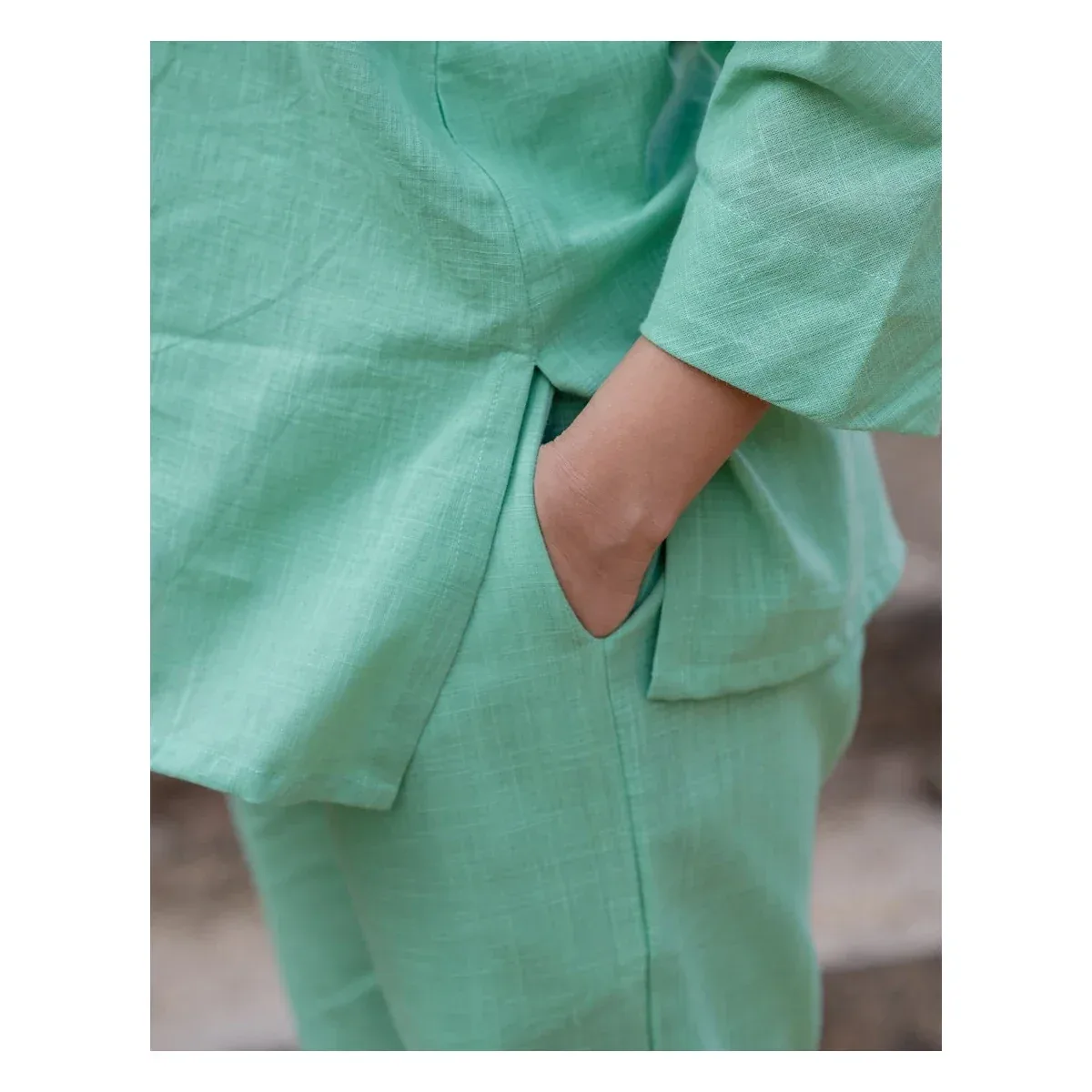 Premium Pastel Green Co-ord Set, photo 4 of 4